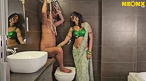 Desi Wife in Nighty Takes Lead in Hardcore Sex Action