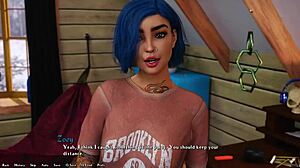 being a dik 205 - talking to the busty pierced blue hair grunge girl about our feelings