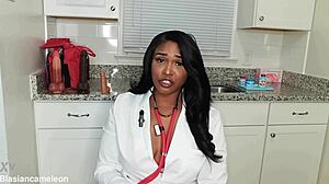 Nurse Lala's Intriguing Jerk Off Instructions For Patient