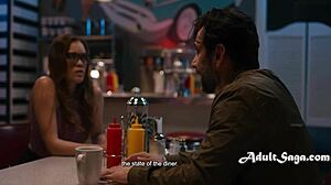 Tommy Pistol blackmails Katie Kush for sex to save diner