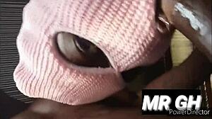 African Teen 18+ Slave Slut Sucks And Slobbers All Over My Bbc