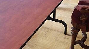 Stomping cum out of cock with feet and femdom fun! 👣💦