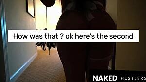 Hispanic Miami big booty Latina fucks herself three different times.