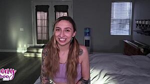 Nina nova seduces with ass and tits for project