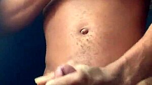 Jerk off rainy cream with big cock first time