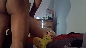 Husband's uncle breaks in my ass with rough passion