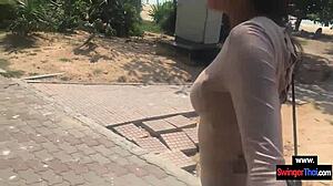 thai amateur teen girlfriend fucks in hotel