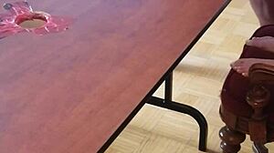 Stomping cum out of cock with feet and femdom fun! 👣💦