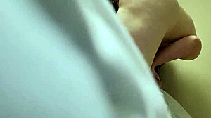 White cowgirl rides her black horse