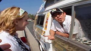 Lexi Belle Gets Banged By The Ice Cream Man In Quick Fuck