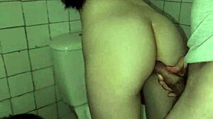 Interviewing the Employee in the Bathroom Sneakily