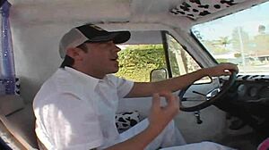 Lexi Belle Gets Banged By The Ice Cream Man In Quick Fuck