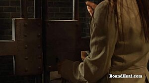 why does the horny lesbian slave masturbate and orgasm sniffing her mistress's panties?