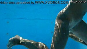 Beautiful Big Breasted Hungarian Beauty Angelica Heart Relaxing In Pool Bikini