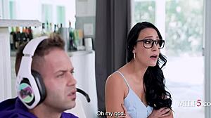 In a desperate bid the milf teaches her incel stepson to ensure the lineage continues