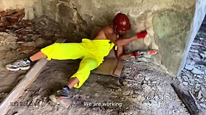 Three Workers Seduce Fragile Inspector For Wild Fuck With Katty West, Service Disdiger Falcon Al, And Kit Belove