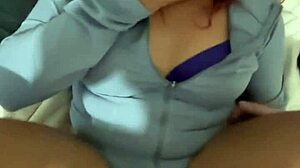 latina fucks while bf sleeps, squirting from pussylicking