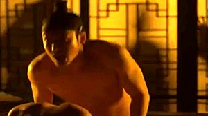 korean concubine submits in bdsm sex scene