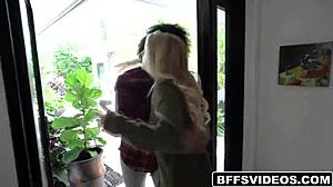 best buddies evelyn payne alex kane and summer col with hot stud james angel celebrate friendsgiving by playing a naughty game until they get horny