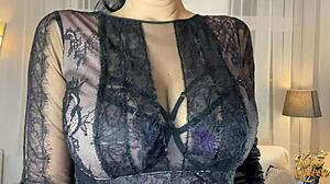 Kira's CURVY body QUAKES as she POUNDS her SLIT to ORGASM.