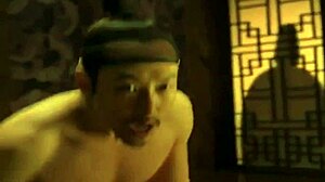 korean concubine submits in bdsm sex scene