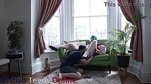 British 18 Year Old Student Eaten by Teacher Swallows Cum