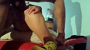 Husband's uncle breaks in my ass with rough passion