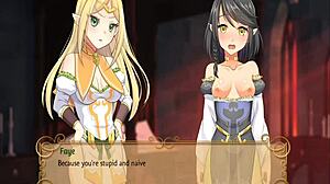 Elven Faye Punishes Seraphine with Intense Threesome Banging