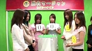 Av production beautiful employee strip mahjong live