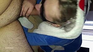 I invite a friend to fill my pussy with cum in front of my cuckold husband - audrey france