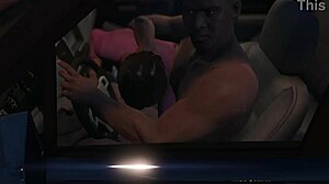 Gta 5, Franklin gets serviced by a hooker