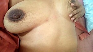 Rich Whore Stepmother Masturbates After Work