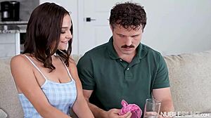 rissa may learns anatomy through hardcore fucking and deepthroat