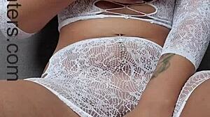 Hot Busty Teacher Enjoys Her Alone Time Masturbating With Big Toy