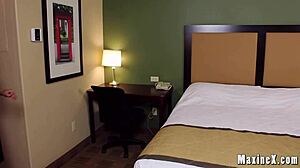 Oriental Cleaning Lady Maxine X Milks Hard Cock With Tight Butt!