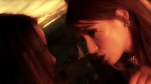 Nikki Rhodes and Renee Perez Fuck Each Other with a Toy