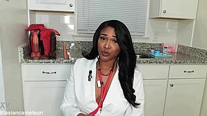 Nurse Lala's Intriguing Jerk Off Instructions For Patient