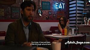 Tommy Pistol blackmails Katie Kush for sex to save diner