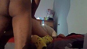 Husband's uncle breaks in my ass with rough passion