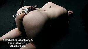 fat bellied little 18+ enema whore part 1