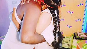 wow! indian step daughter fucking stepdad with telugu dirty talks, the dirty talk is so dirty, hot, and intense!