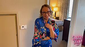 friends mom craving my big dick, but can she handle it?