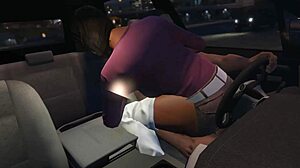 Gta 5, Franklin gets serviced by a hooker