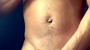 Jerk off rainy cream with big cock first time