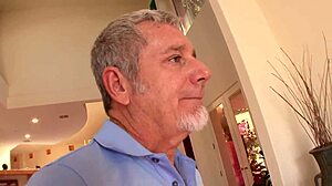 Ariana Grand Loves Step Dad Boning Her with Anal Fingering