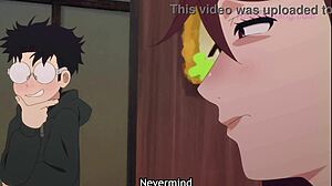 momo fucked hard doggystyle by horny okarun in dandadan hentai parody