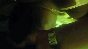 Sucking Big Black Cock Before Bed In Ebony Encounter