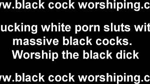 Sit in Corner While I Ride Black Monster Cock!