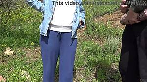 american tourist is saudi arabia is shocked sextoy dealer offers her a second hand dildo to gape her pussy