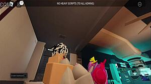 Hanging Out With My Friend On Roblox